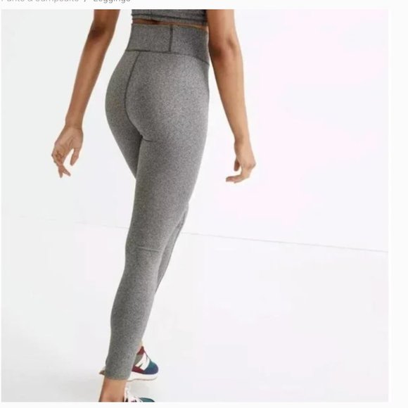 Madewell Women's MWL Form High-Rise 25" Leggings NB877 Grey Size L - Picture 2 of 7